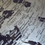 Geopolitics - syria, middle east, map